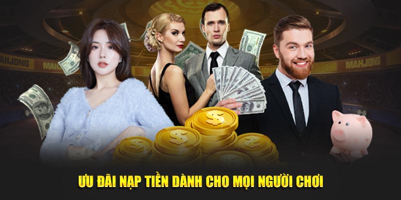 Ưu đãi nạp tiền dành cho người chơi đến với nền tảng 789WIN 